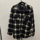 O'Neill Women's Size L Black Checkered Jacket