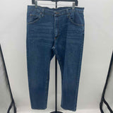 Wrangler Men's Size 36 Blue Solid Jeans