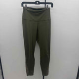 Nike Women's Size 6 Green Solid Leggings