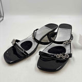 Jasmin Women's Shoe Size 9 Black Beaded Sandals