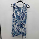 St. Tropez Women's Size 1X Navy Leaf Coverup