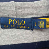 Ralph Lauren Men's Size L Navy Striped Long Sleeve Shirt