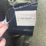 Lucky Brand Women's Size XS Green Textured Coat