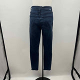 Mother Women's Size 2 Blue Solid Jeans