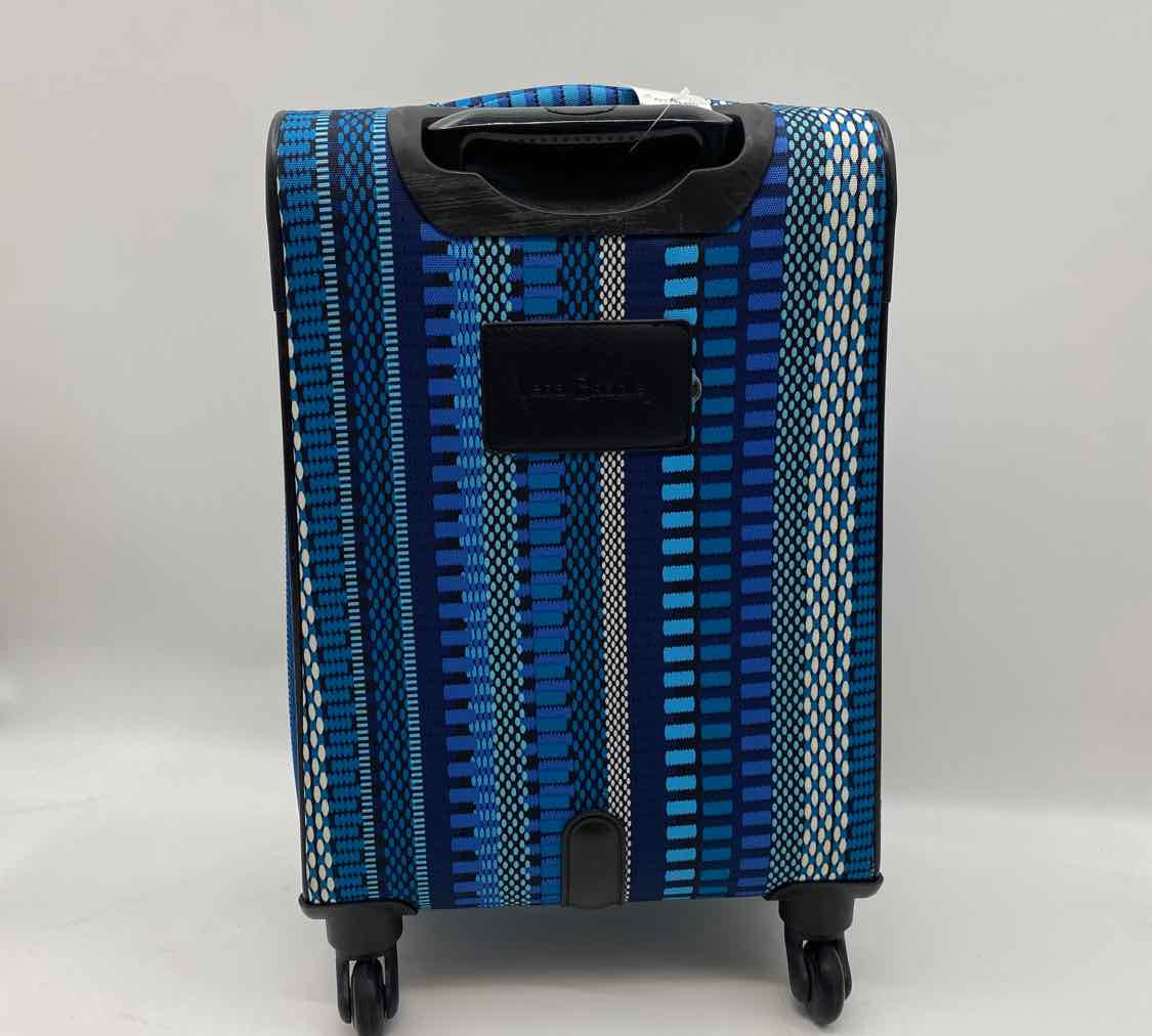 Vera Bradley Blue Stitched Wheeled luggage