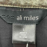 Ali Miles Women's Size L Gold Shimmer Tunic