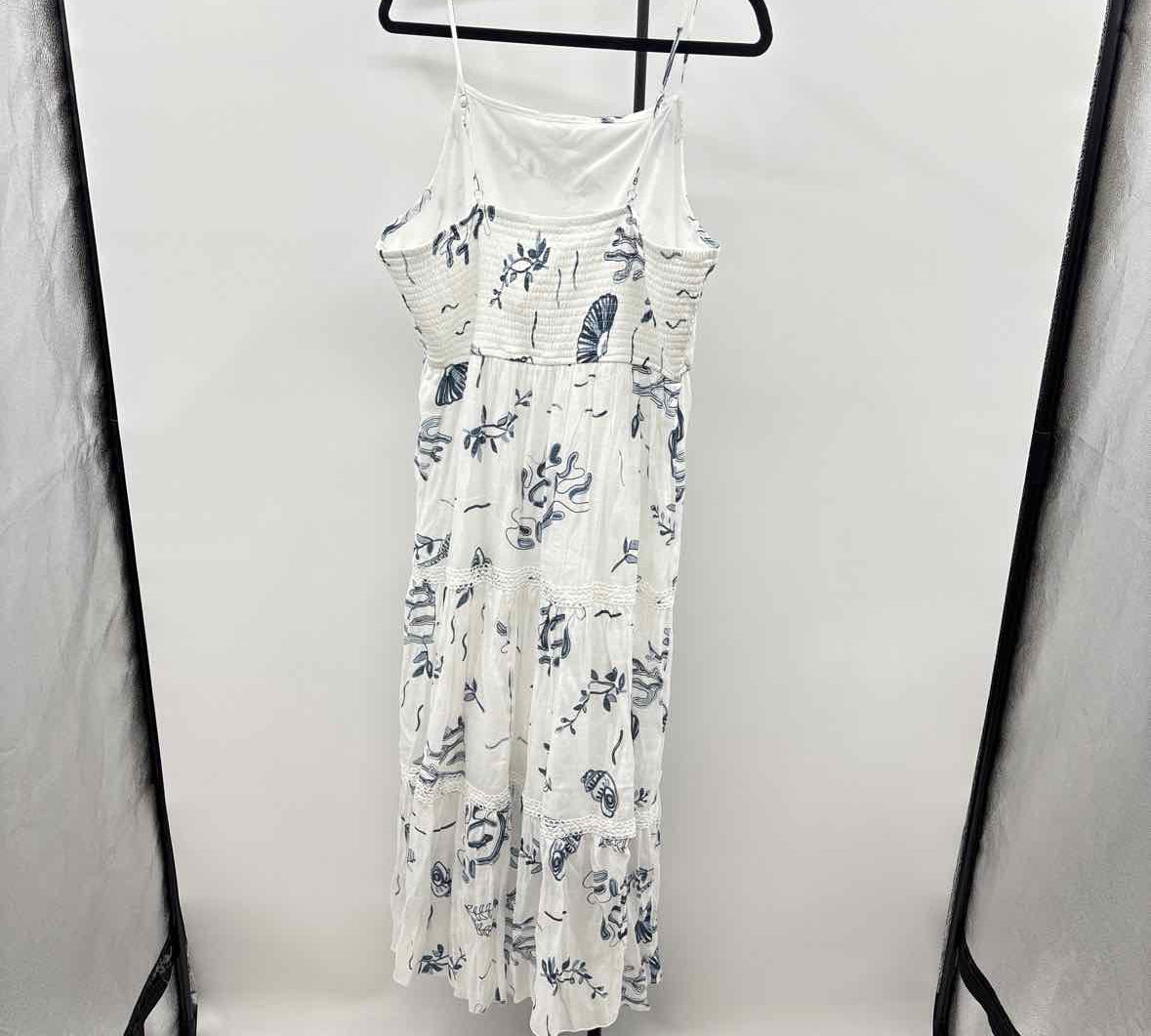 Kings Road Women's Size 16 White Seashells Dress