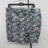 Talbots Women's Size 14 Navy Floral Shorts