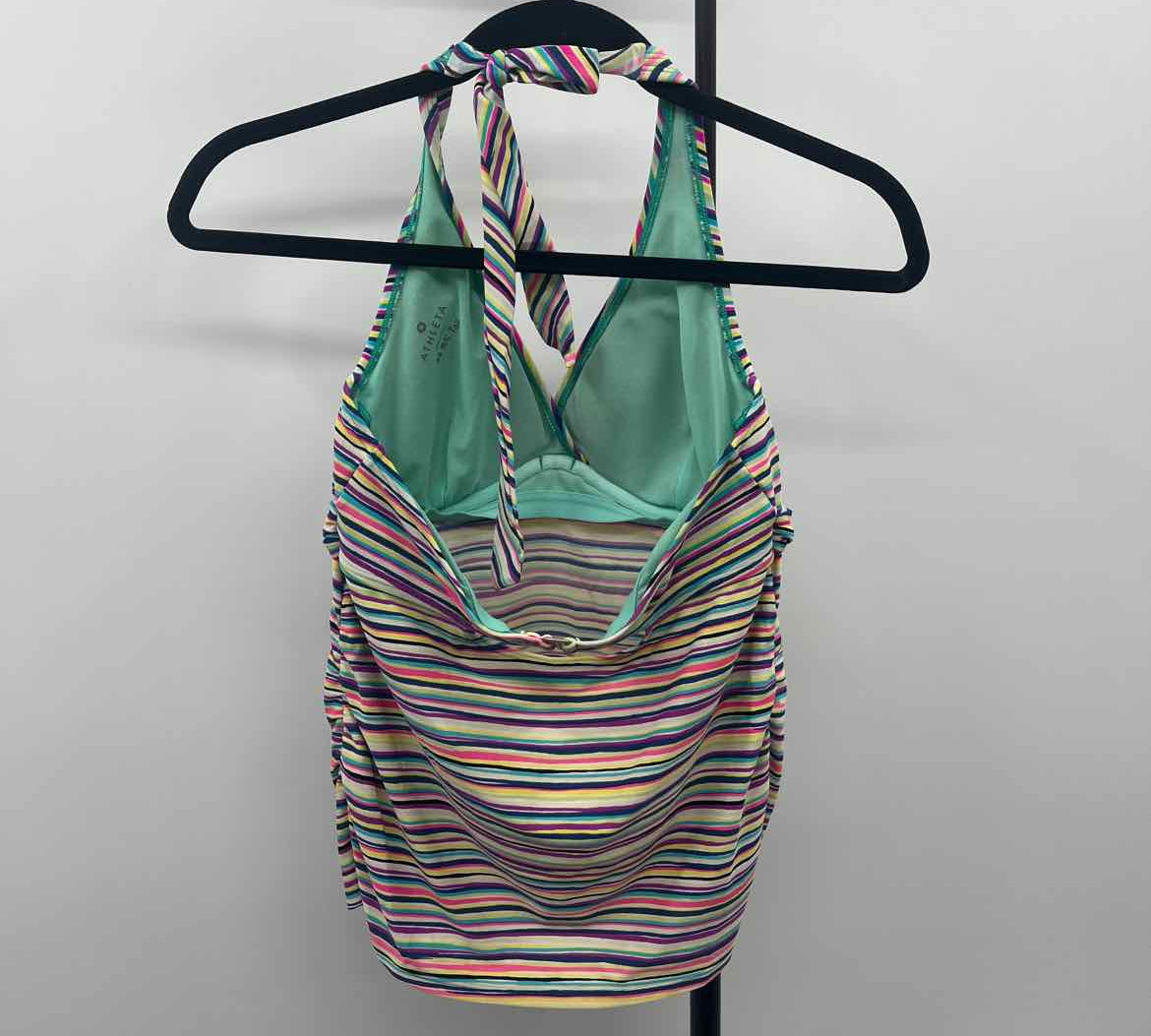 Athleta Women's Size 34 B/C Multi-Color Stripe Swimsuit - Separate