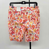 Talbots Women's Size 2P Peach Floral Shorts