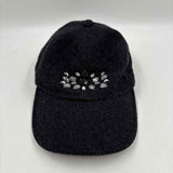 Talbots Women's Black Beaded Cap