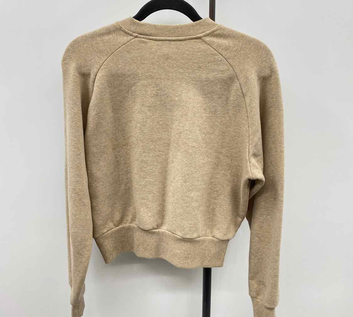 Athleta Women's Size xxs Tan Heathered Sweatshirt