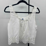 Old Navy Junior's Size 10 White Eyelet Dress Set