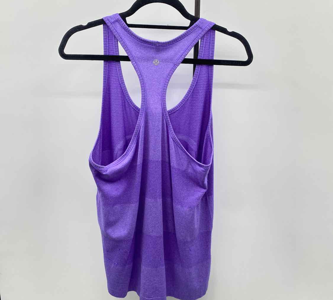 Lululemon Junior's Size M Purple Textured Tank