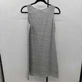 Garnet Hill Women's Size 2 Gray Lace Dress