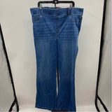 Spanx Women's Size 24 Blue Solid Jeans