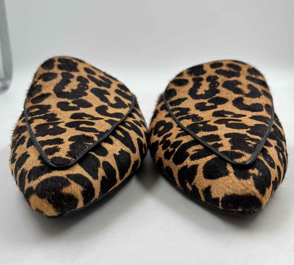 Cole Haan Women's Shoe Size 10 Brown Animal Print Mules