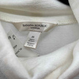 Banana Republic Women's Size M Ivory Stripe Sweater