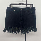 VIP Women's Size 16 Black Distressed Shorts