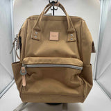 Himawari Women's Tan Solid Backpack