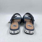 Ninety Union Women's Shoe Size 7 Blue Rhinestones Sandals
