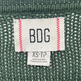 bdg Women's Size XS Green Numbers Sweater