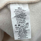 Voy Women's Size L Yellow Color Block Sweatshirt