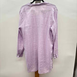 JJill Women's Size L Lavender Solid Tunic