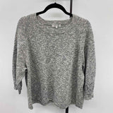 Madewell Junior's Size S Charcoal Heathered Sweater