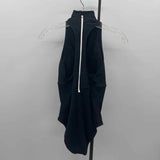 Athleta Women's Size M Black Ribbed Swimsuit - 1 Piece