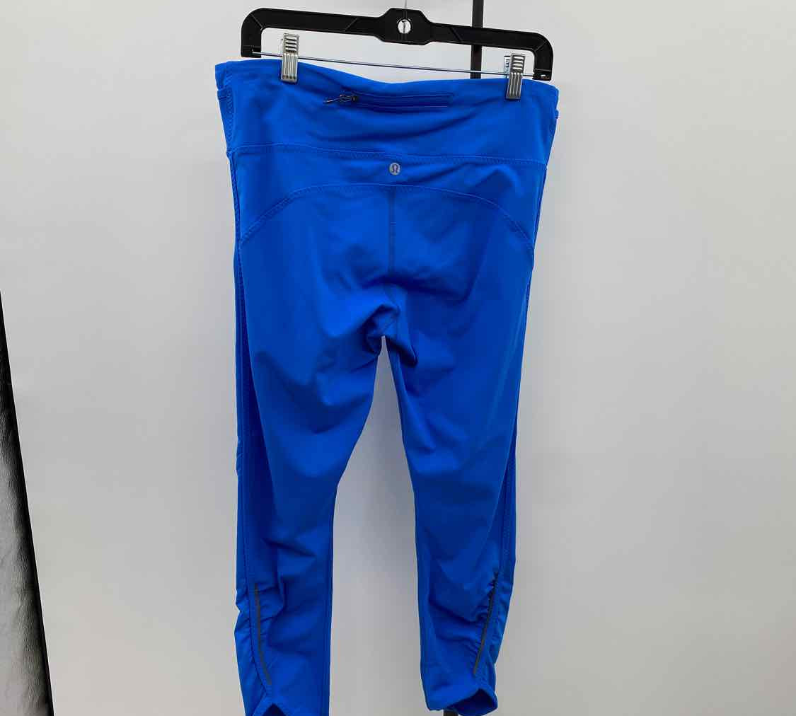 Lululemon Junior's Size 12 Blue Solid Leggings
