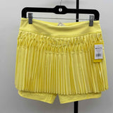 Eleven Women's Size M Yellow Pleated Skirt