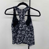 Your Best Look Women's Size M Black Leaf Tank