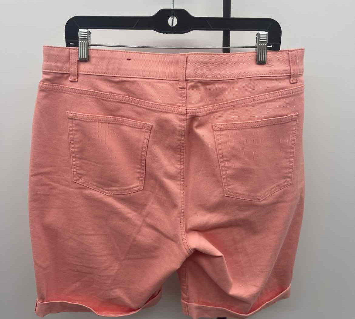 Talbots Women's Size 14 Peach Solid Shorts