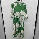 entro Women's Size 10 Green Flag Dress