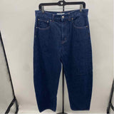 Madewell Junior's Size 8 Blue Solid Jeans
