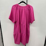 Gap Women's Size 16 Pink Textured Dress