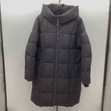 Calvin Klein Women's Size XL Black Solid Coat