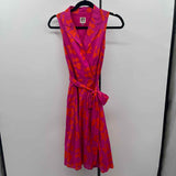 Anne Klein Women's Size 6 Fuschia Floral Dress