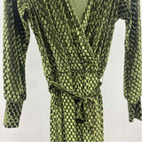 Nikki Women's Size 10 Green Textured Jumper