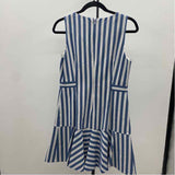 Banana Republic Women's Size 8 Blue Stripe Dress