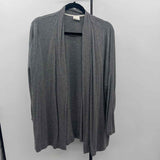 Soma Women's Size L Charcoal Heathered Cardigan