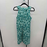 Adventura Clothing Women's Size 10 Green Abstract Dress