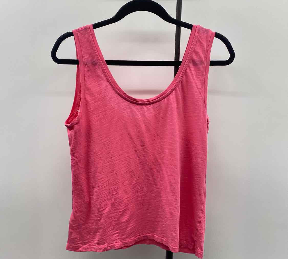 J Crew Women's Size M Pink Solid Tank