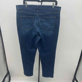 Loft Women's Size 14 Blue Solid Jeans