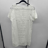 White Label Women's Size 8 White Textured Dress