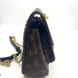 Side View LOUIS VUITTON Brown & Tan Monogram MM PASSY Crossbody