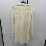 Free People Women's Size XL Ivory Textured Cardigan