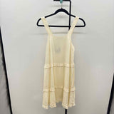 Black Tape Women's Size 6 Ivory Textured Dress