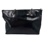 PATRICIA NASH Black Leather BELLE Tote w/Convertible Shoulder/Crossbody Strap